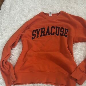 Orange Syracuse Sweatshirt
